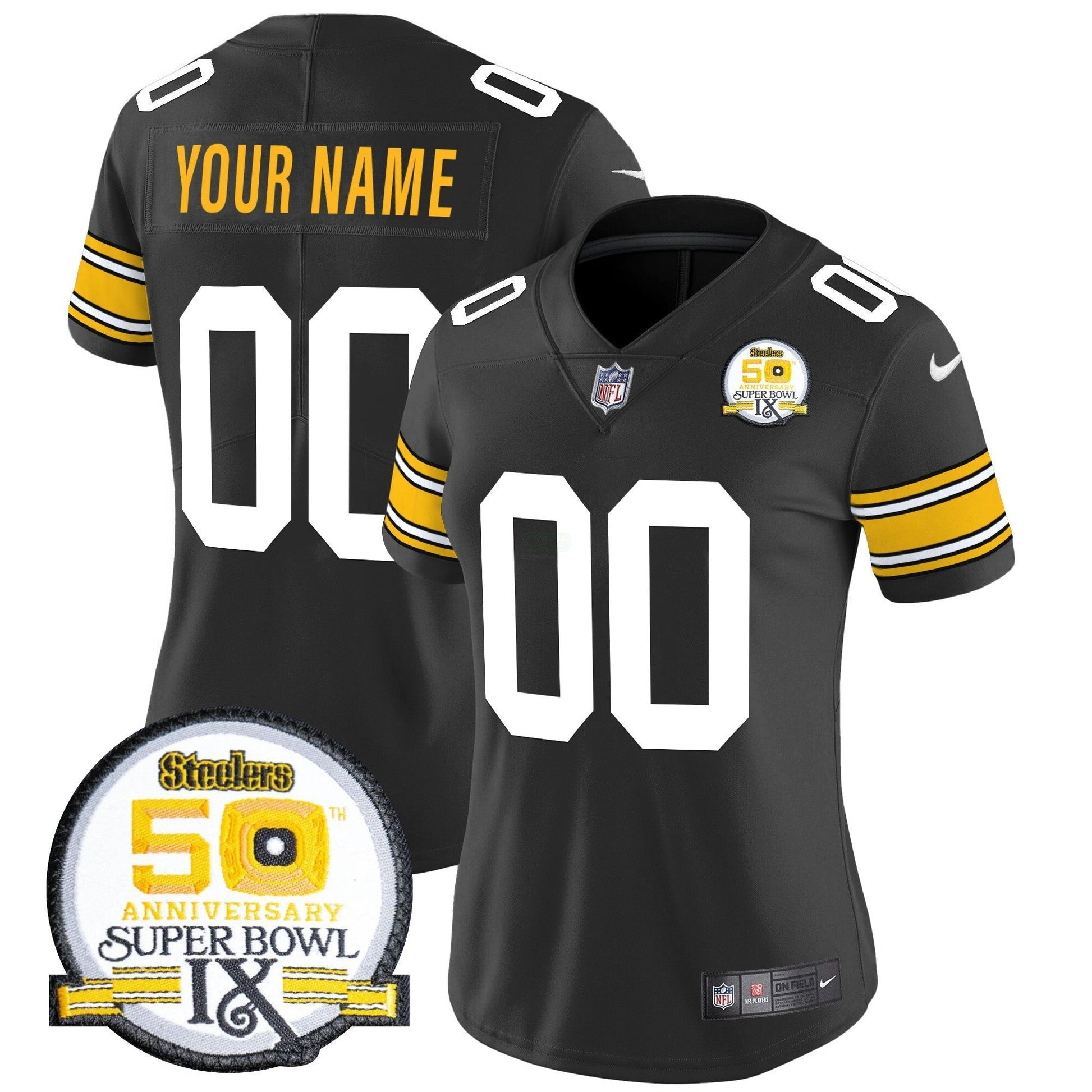 Camisa NFL Pittsburgh Throwback Vapor Limited Jersey