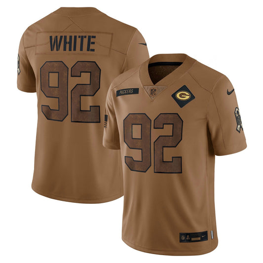 Camisa NFL Reggie White Green Bay 2023 Salute To Service Limited Jersey - Salute To Service