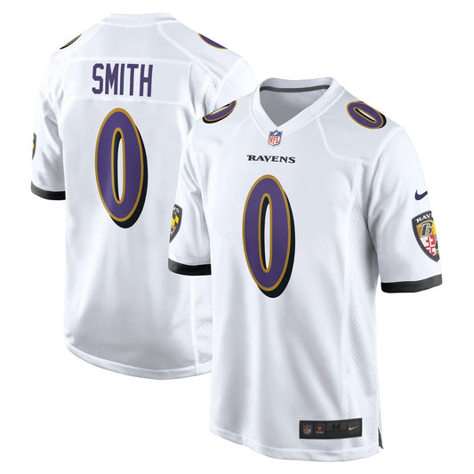 Camisa NFL Roquan Smith Baltimore White Jersey