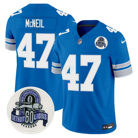 Camisa NFL Ryan McNeil Detroit 1993 Throwback Jersey