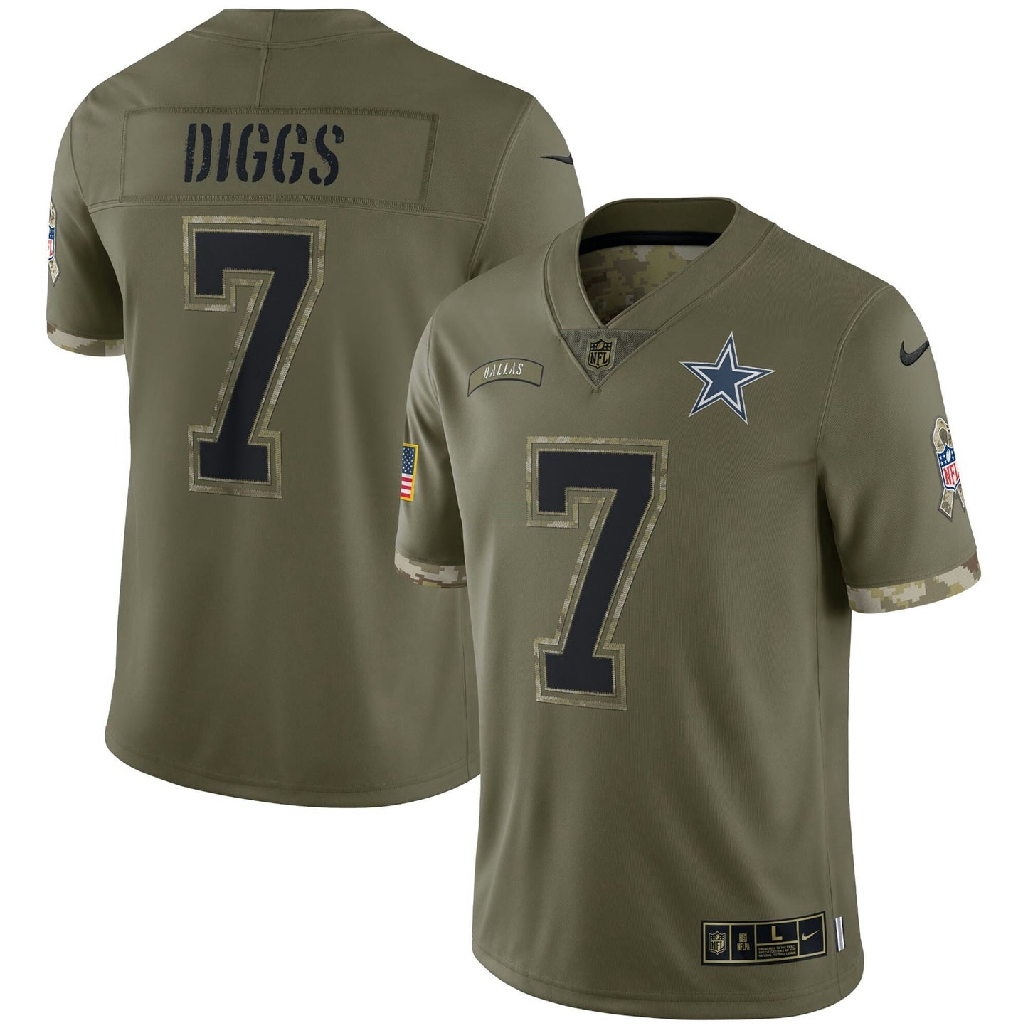 Camisa NFL Salute To Service 2022 Limited – Olive