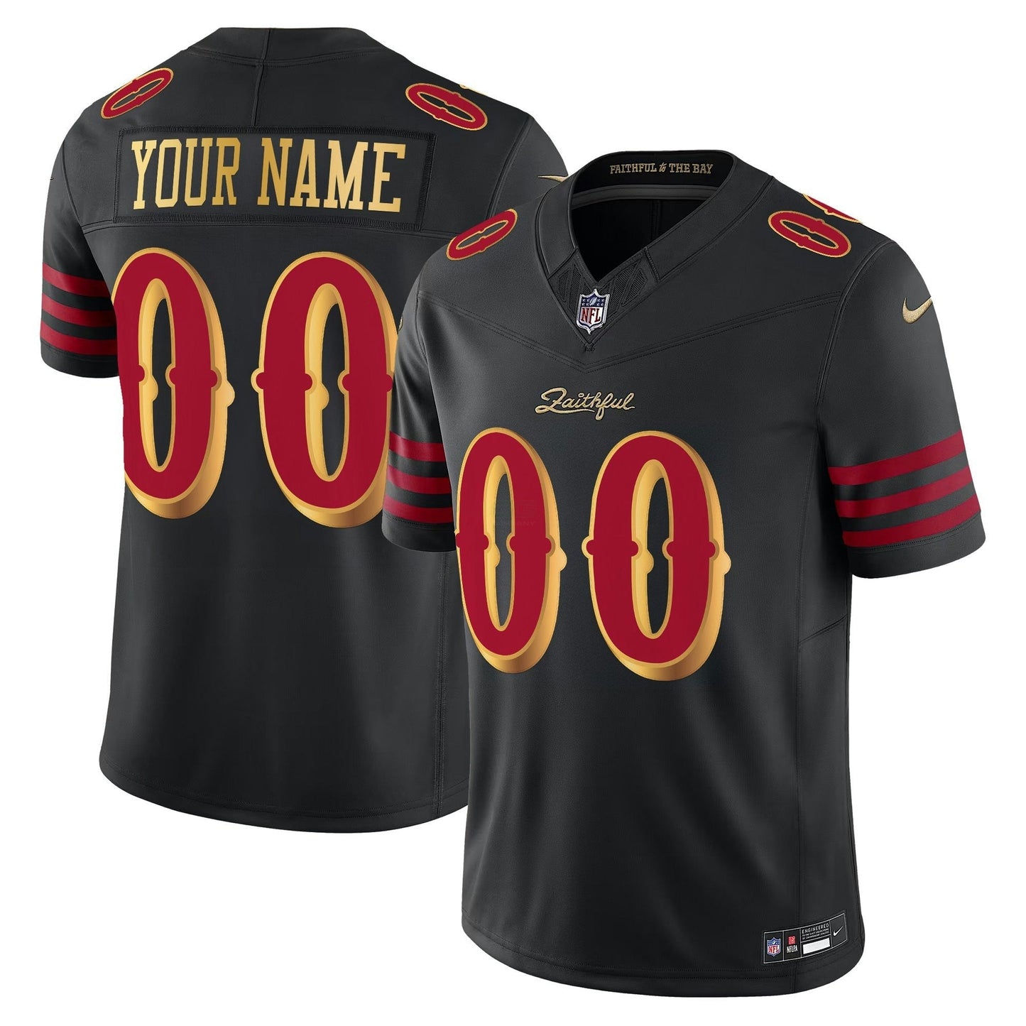 Camisa NFL San Francisco 2025 “Rivalries” Vapor Limited Jersey