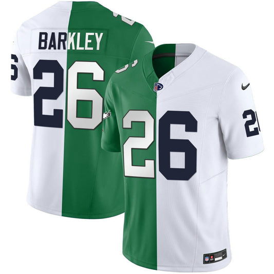 Camisa NFL Saquon Barkley #26 Mix Penn State Split Jersey