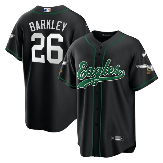 Camisa NFL Saquon Barkley Kelly Green Jersey