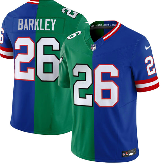 Camisa NFL Saquon Barkley Split Vapor Limited Jersey - Eagles - Giants