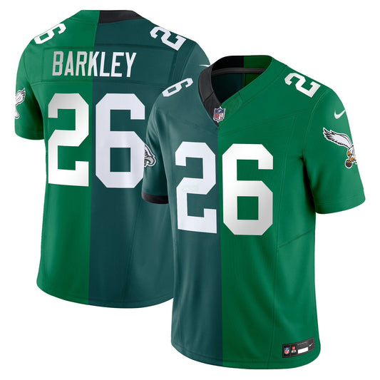 Camisa NFL Saquon Barkley Split Vapor Limited Jersey V2 - Kelly Verde
