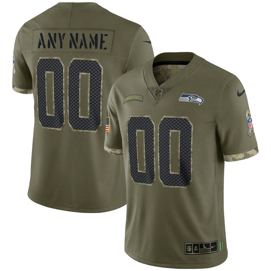 Camisa NFL Seattle 2022 Salute To Service Jersey - Salute To Service