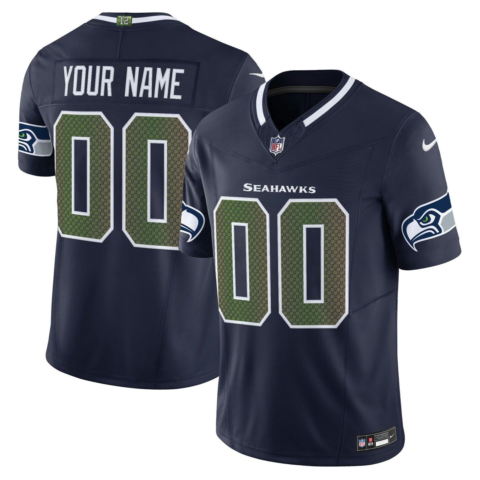 Camisa NFL Seattle 2025 “Rivalries” Vapor Limited Jersey