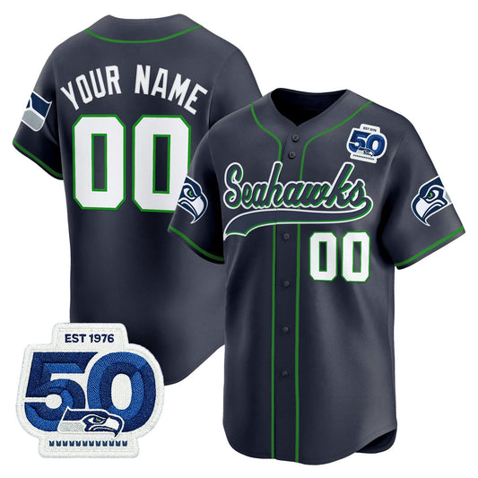 Camisa NFL Seattle 50th Anniversary Vapor Jersey