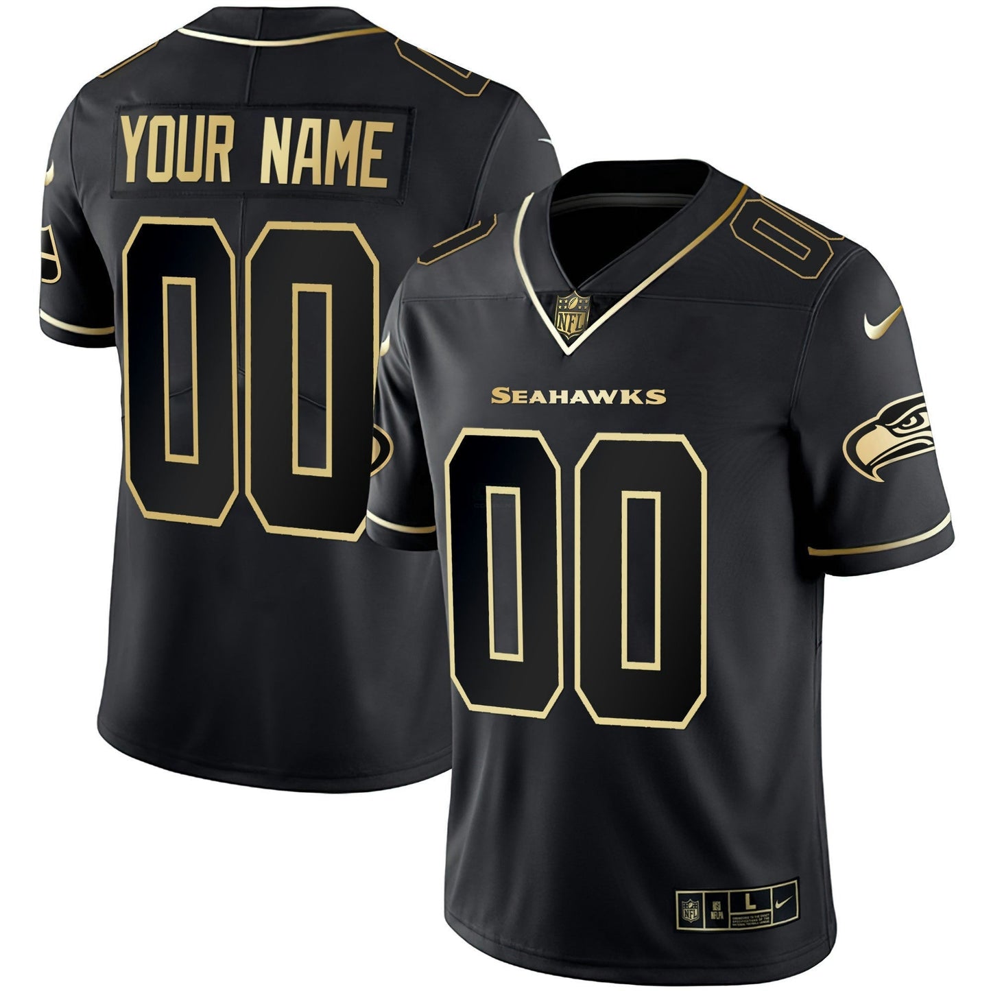 Camisa NFL Seattle Gold Player Jersey