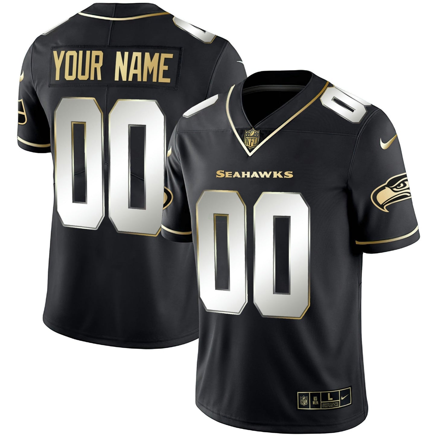 Camisa NFL Seattle Gold Player Jersey