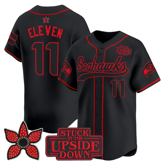 Camisa NFL Seattle ‘Stranger Things Edition’ Vapor Jersey
