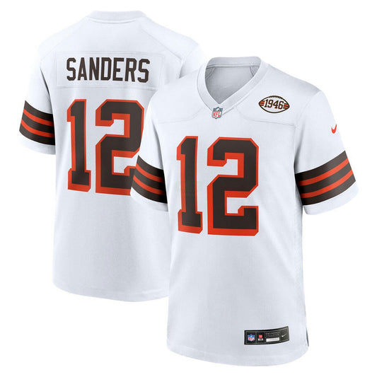 Camisa NFL Shedeur Sanders #12 Cleveland 2025 2nd Alternativa Jersey - Cleveland Browns