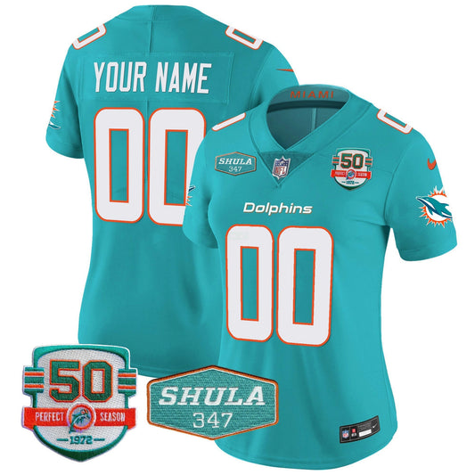 Camisa NFL Shula 347 Patch Vapor Jersey