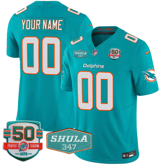 Camisa NFL Shula 347 Patch Vapor Limited Jersey V2