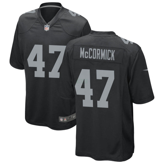 Camisa NFL Sincere McCormick Las Vegas Black Jersey - Preta
