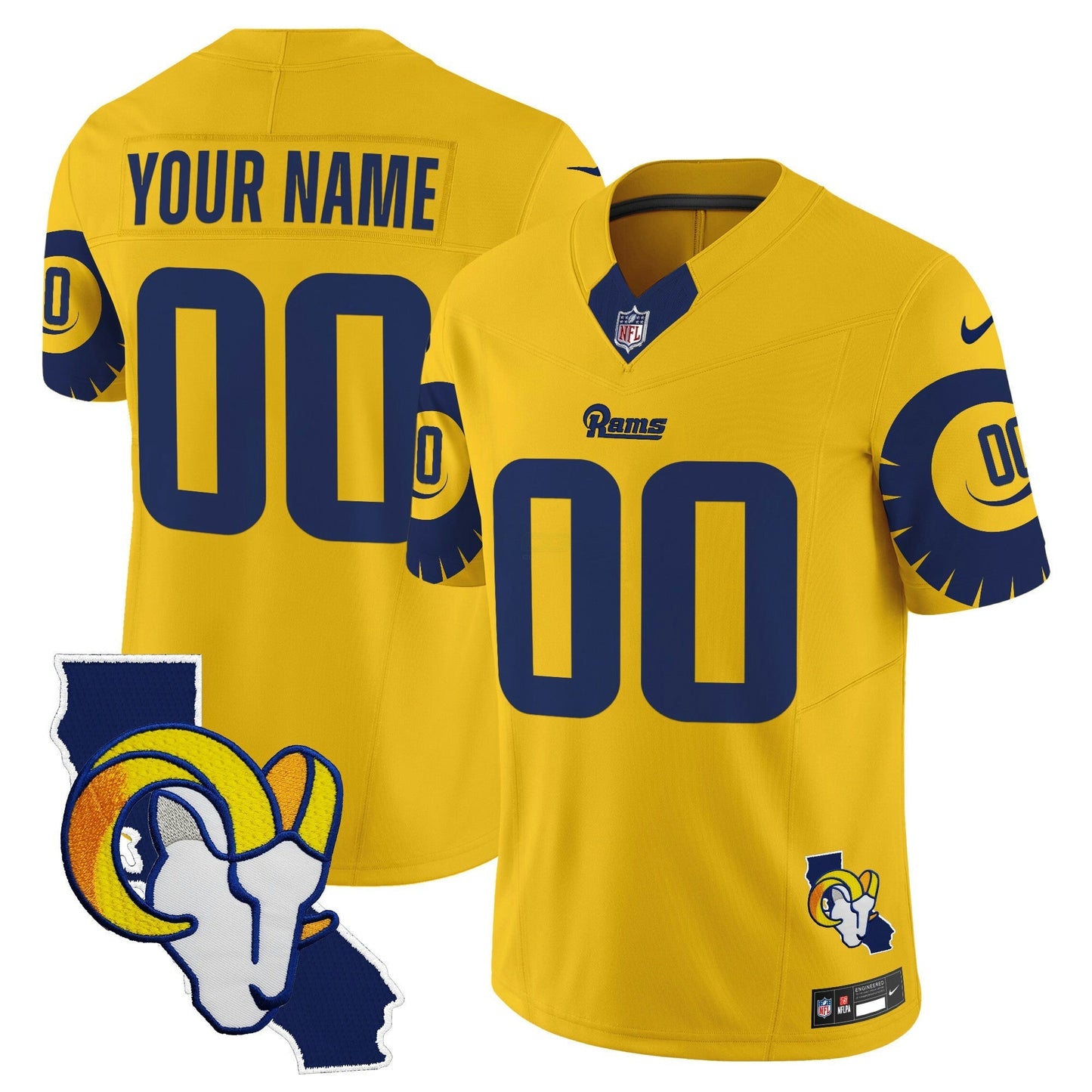 Camisa NFL Los Angeles Rams Special Vapor Limited Jersey V2