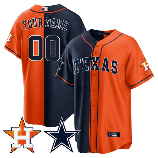 Camisa NFL Split Astros – Cool Base Jersey - Branca