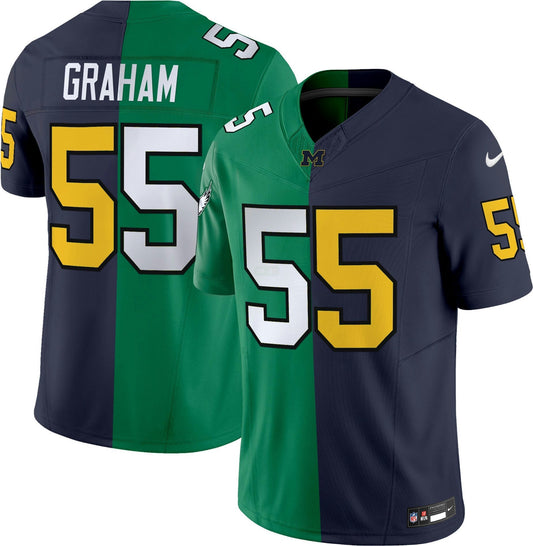 Camisa NFL Split Philadelphia & College Football Vapor Limited Jersey