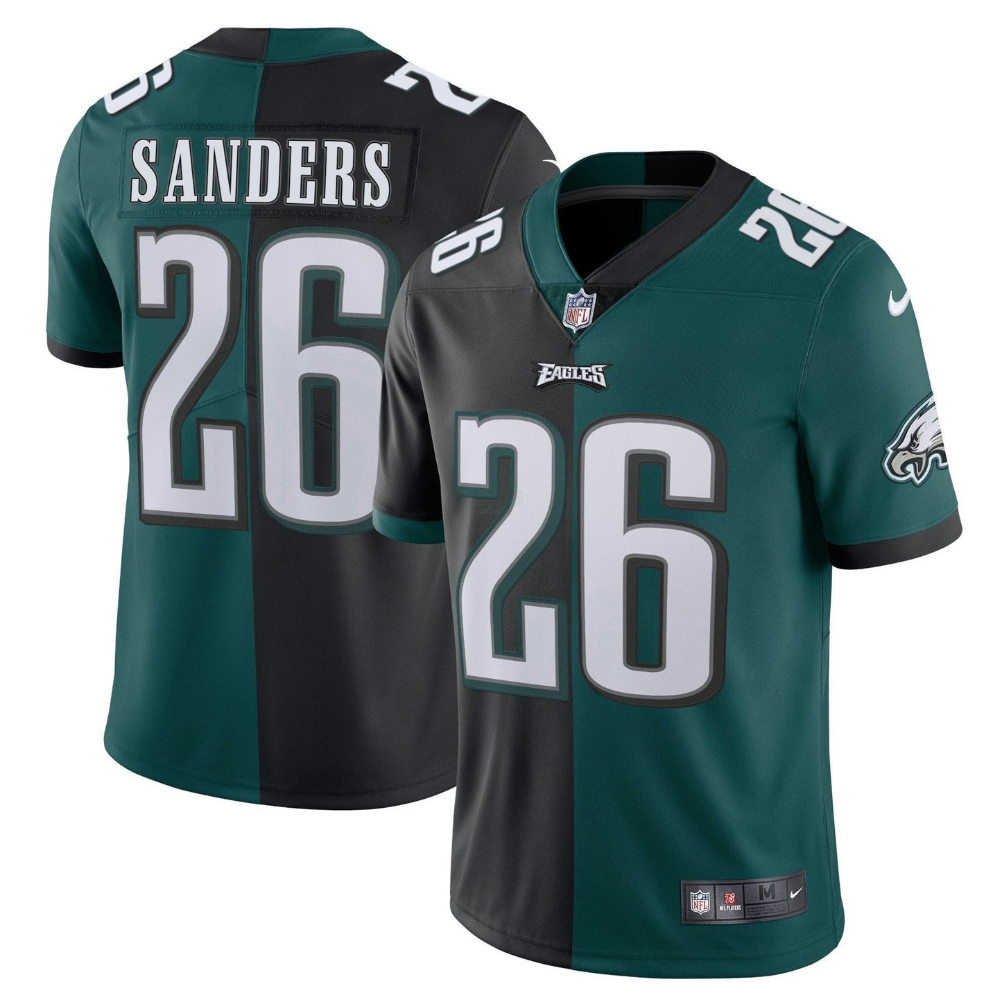 Camisa NFL Split Preta Verde Vapor Limited