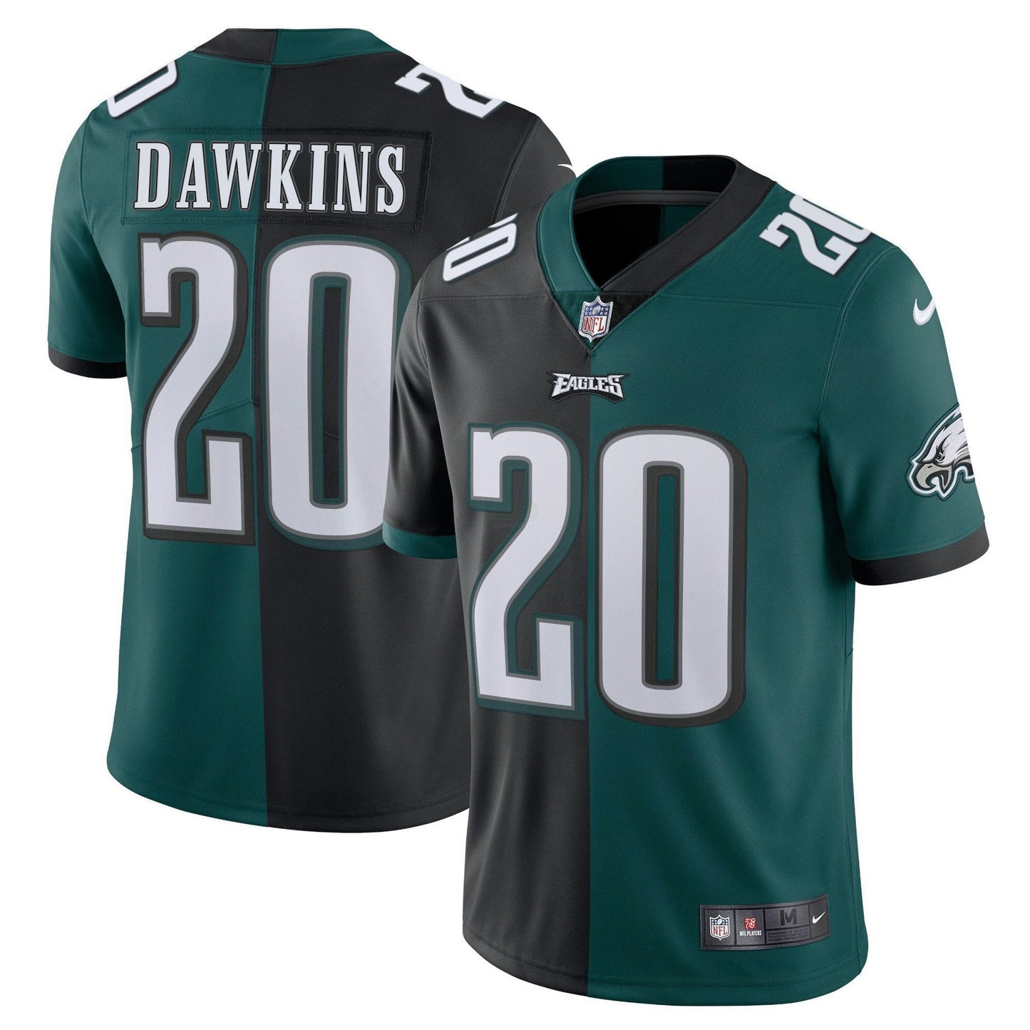 Camisa NFL Split Preta Verde Vapor Limited
