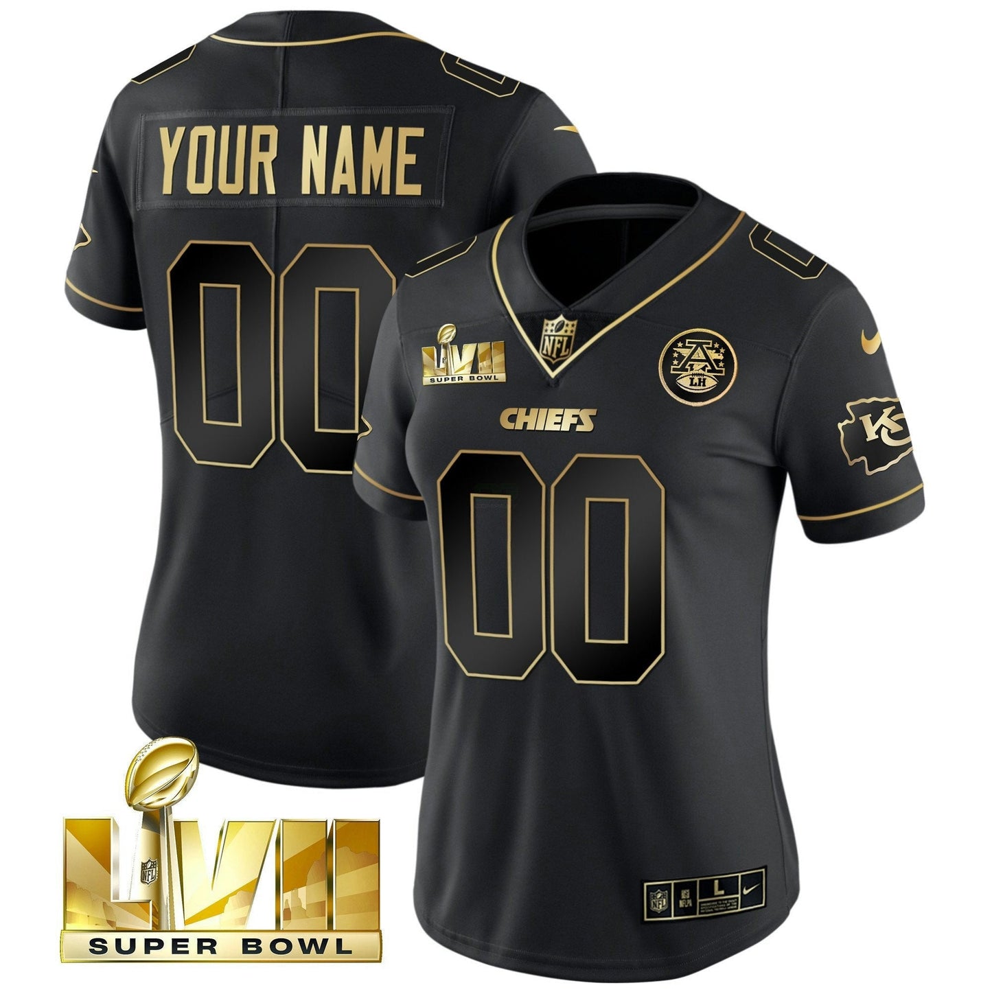 Camisa NFL Super Bowl Custom Name & Number Jersey