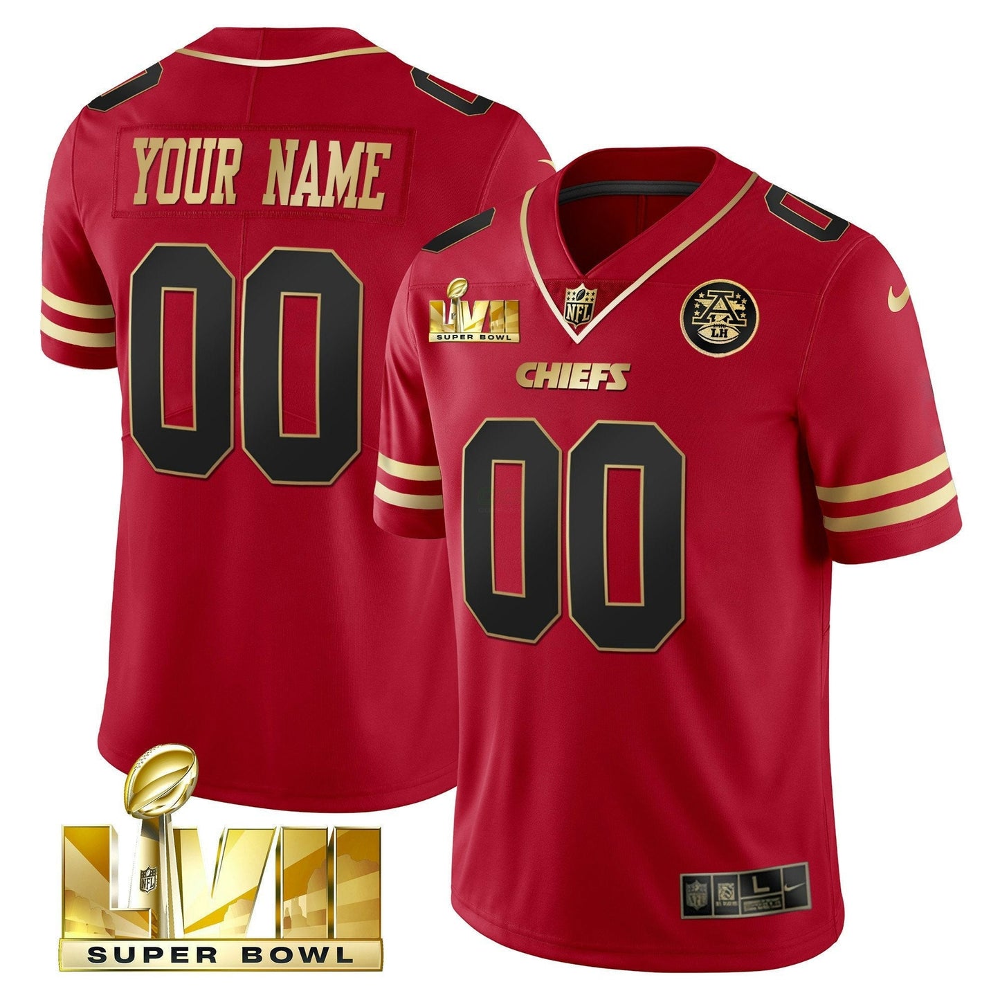 Camisa NFL Super Bowl Custom Name & Number Jersey