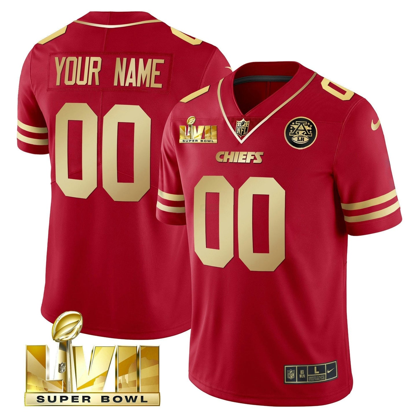 Camisa NFL Super Bowl Custom Name & Number Jersey