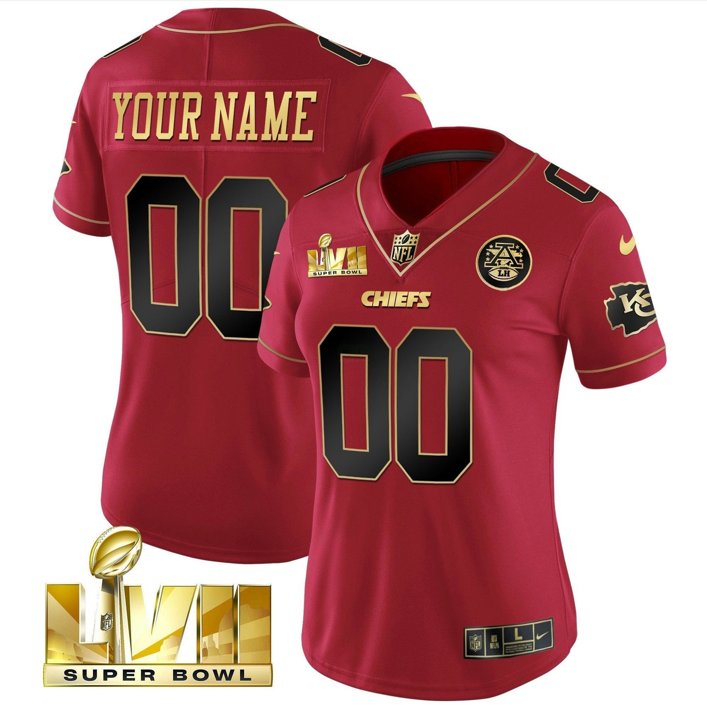 Camisa NFL Super Bowl Custom Name & Number Jersey