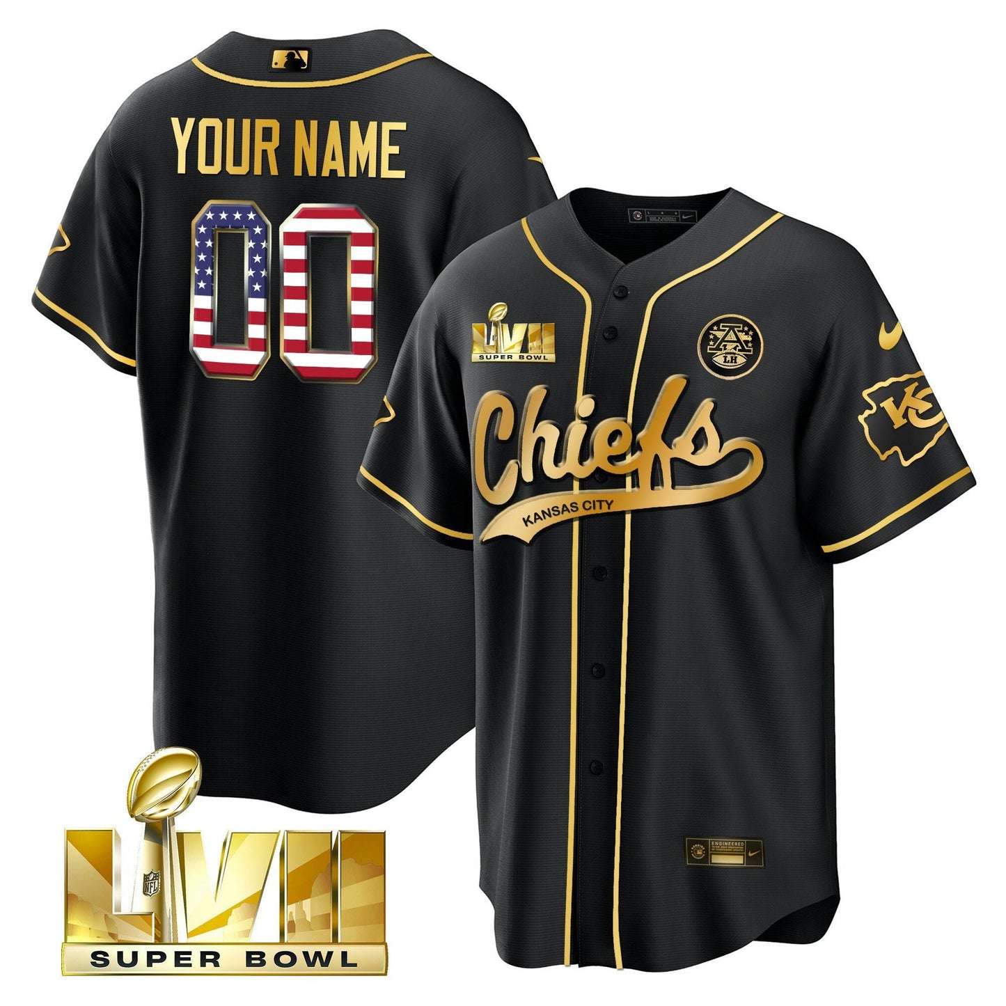 Camisa NFL Super Bowl LVII Flag Jersey