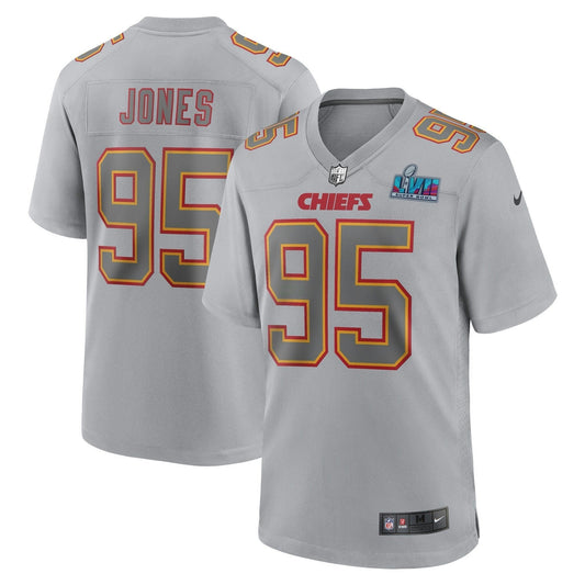 Camisa NFL Super Bowl LVII Patch Game Jersey Cinza