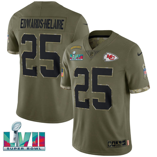 Camisa NFL Super Bowl LVII Salute To Service Player Jersey