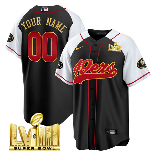 Camisa NFL Super Bowl LVIII Dourada Patch Jersey