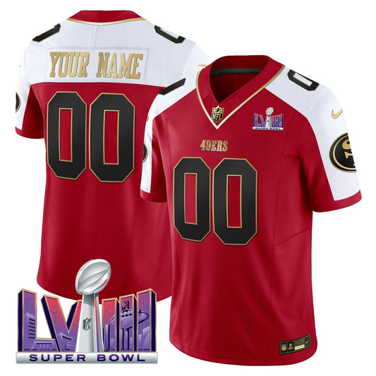 Camisa NFL Super Bowl LVIII Patch Vapor Jersey