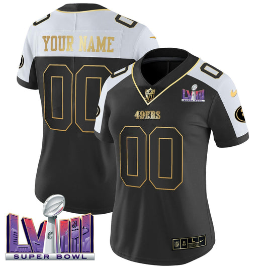 Camisa NFL Super Bowl LVIII Patch Vapor Jersey V2