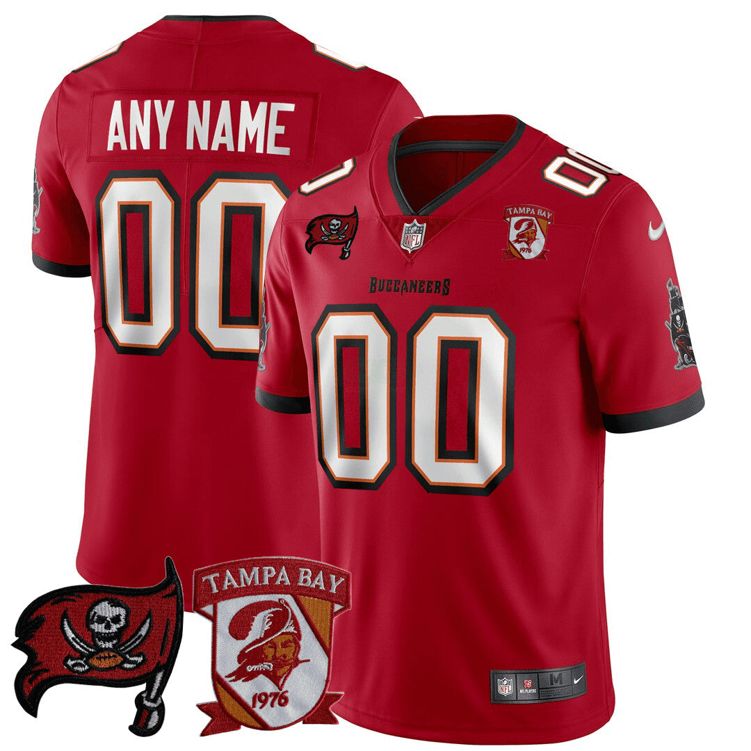 Camisa NFL Tampa Bay Logo Patch Jersey