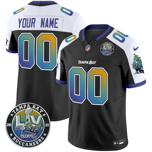 Camisa NFL “Tampa City” Super Bowl LIV Patch Vapor Limited Jersey