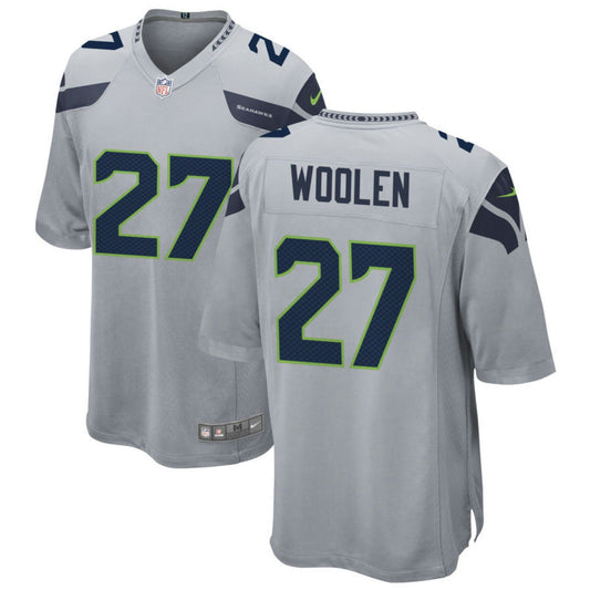 Camisa NFL Tariq Woolen Seattle Gray Jersey - Cinza