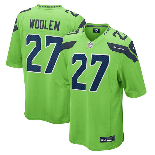 Camisa NFL Tariq Woolen Seattle Neon Verde Jersey - Neon Verde