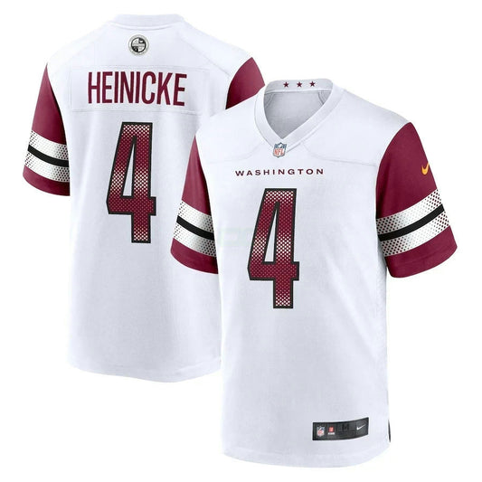 Camisa NFL Taylor Heinicke Washington White Game Jersey