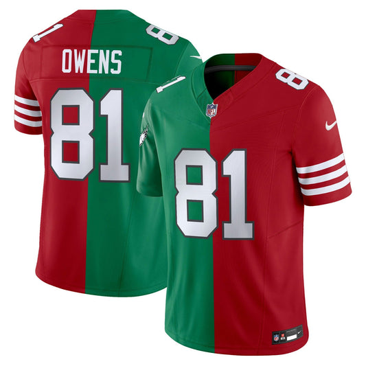Camisa NFL Terrell Owens Split Vapor Limited Jersey - 49ers - Eagles