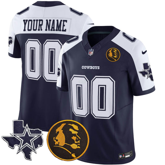 Camisa NFL Texas & John Madden Patch Vapor Limited Jersey
