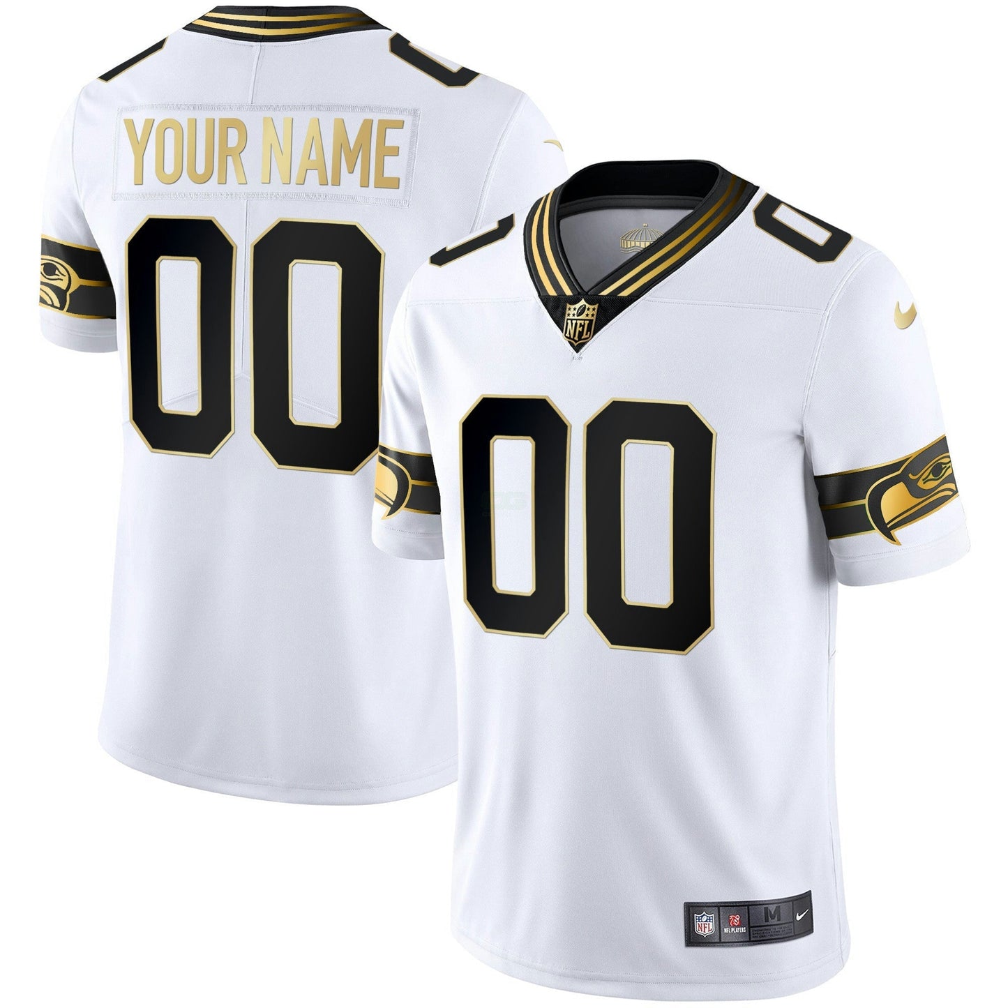 Camisa NFL Throwback & Dourada Jersey