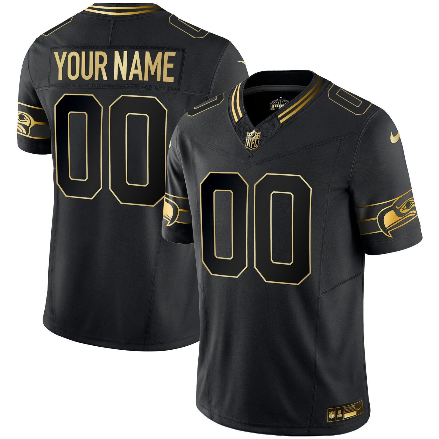 Camisa NFL Throwback & Dourada Vapor Limited Jersey