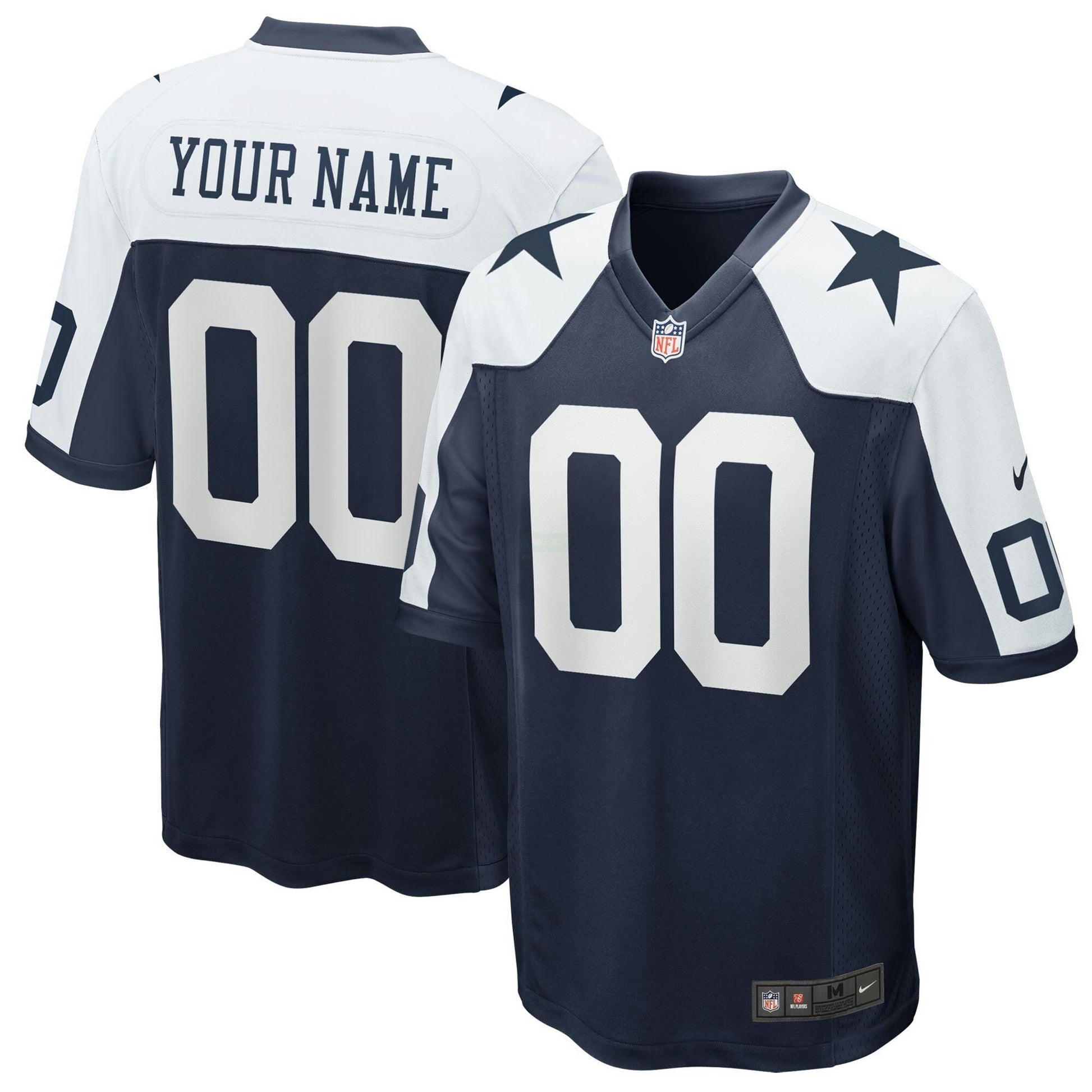 Camisa NFL Throwback Jersey - Azul Marinho
