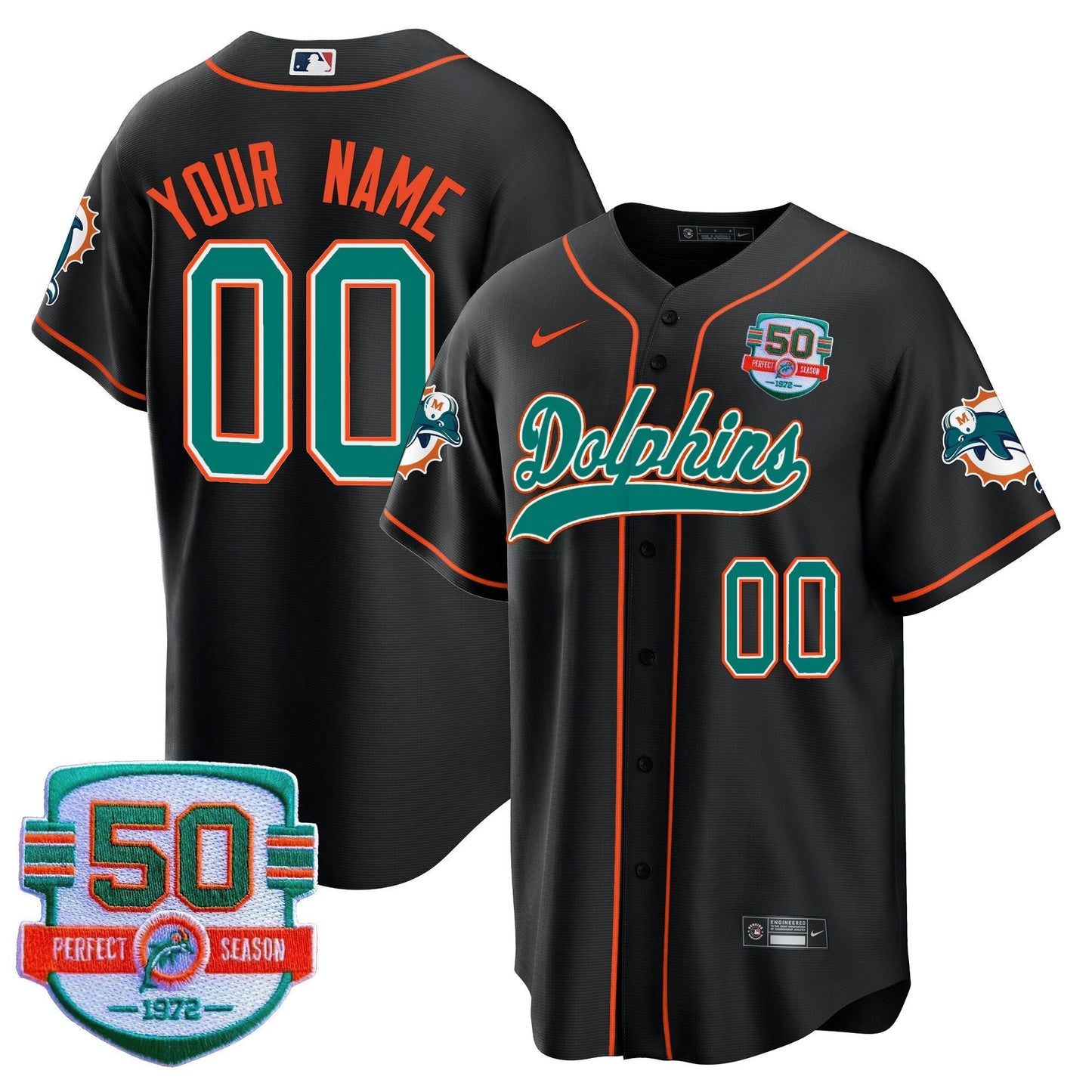 Camisa NFL Miami Dolphins Throwback Jersey