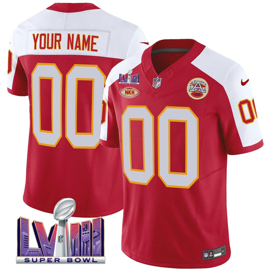 Camisa NFL Throwback Super Bowl LVIII Vapor Jersey