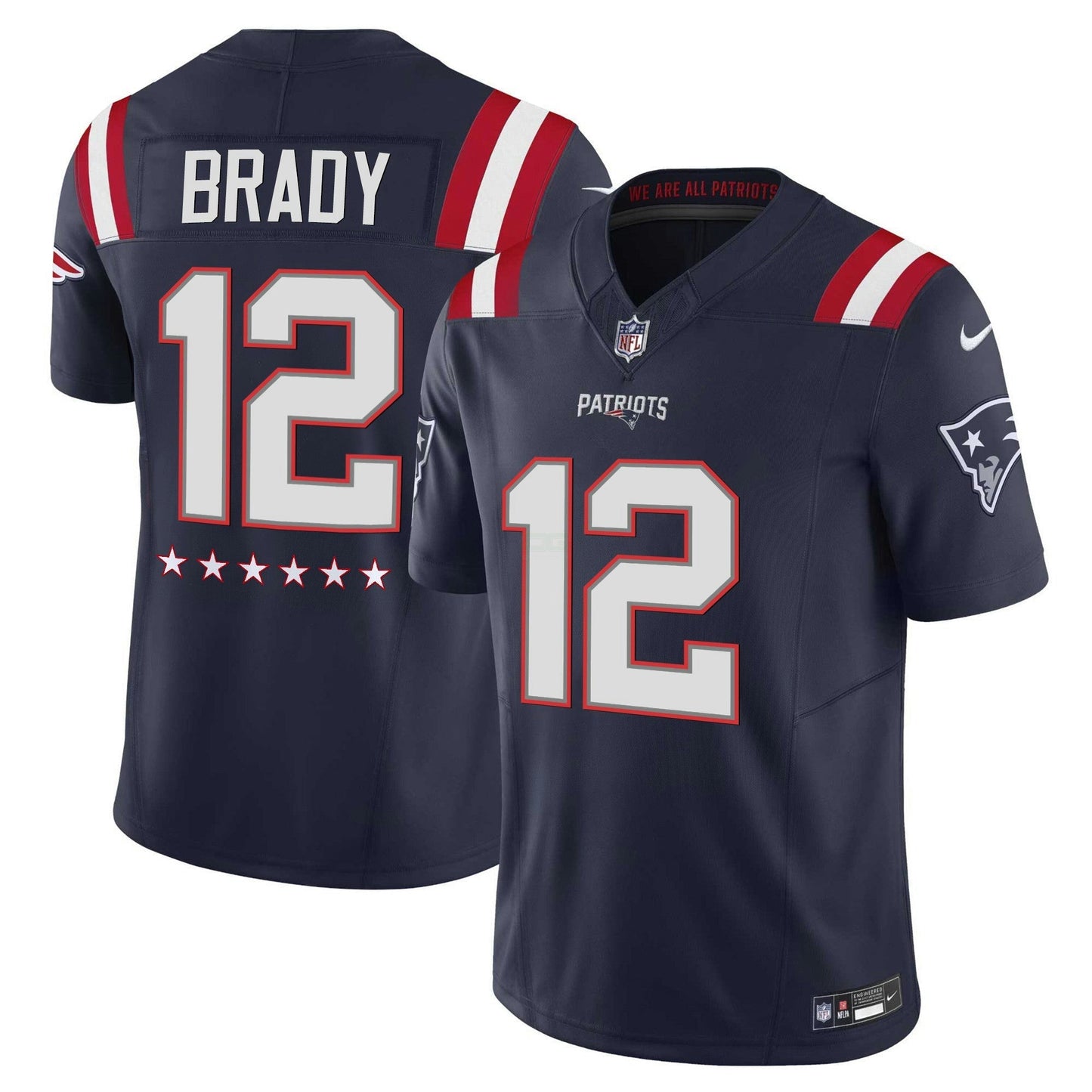 Camisa NFL Tom Brady 6x-Time Super Bowl Vapor Limited Jersey