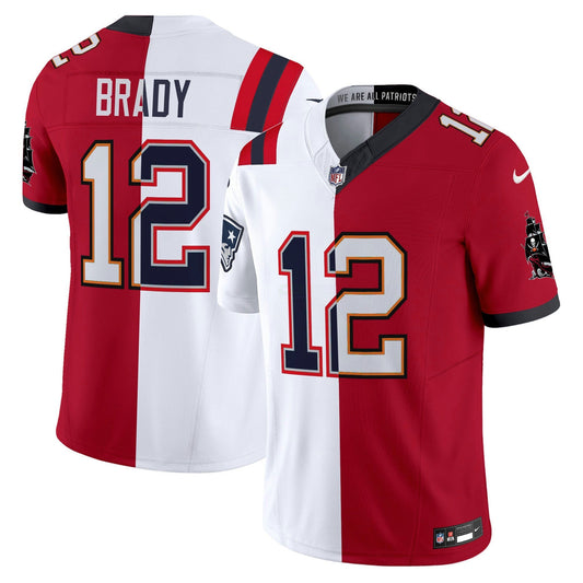 Camisa NFL Tom Brady Split Vapor Limited Jersey - Patriots - Buccaneers