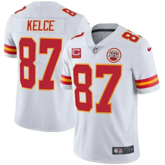 Camisa NFL Travis Kelce Kansas City Branca Jersey - Branca